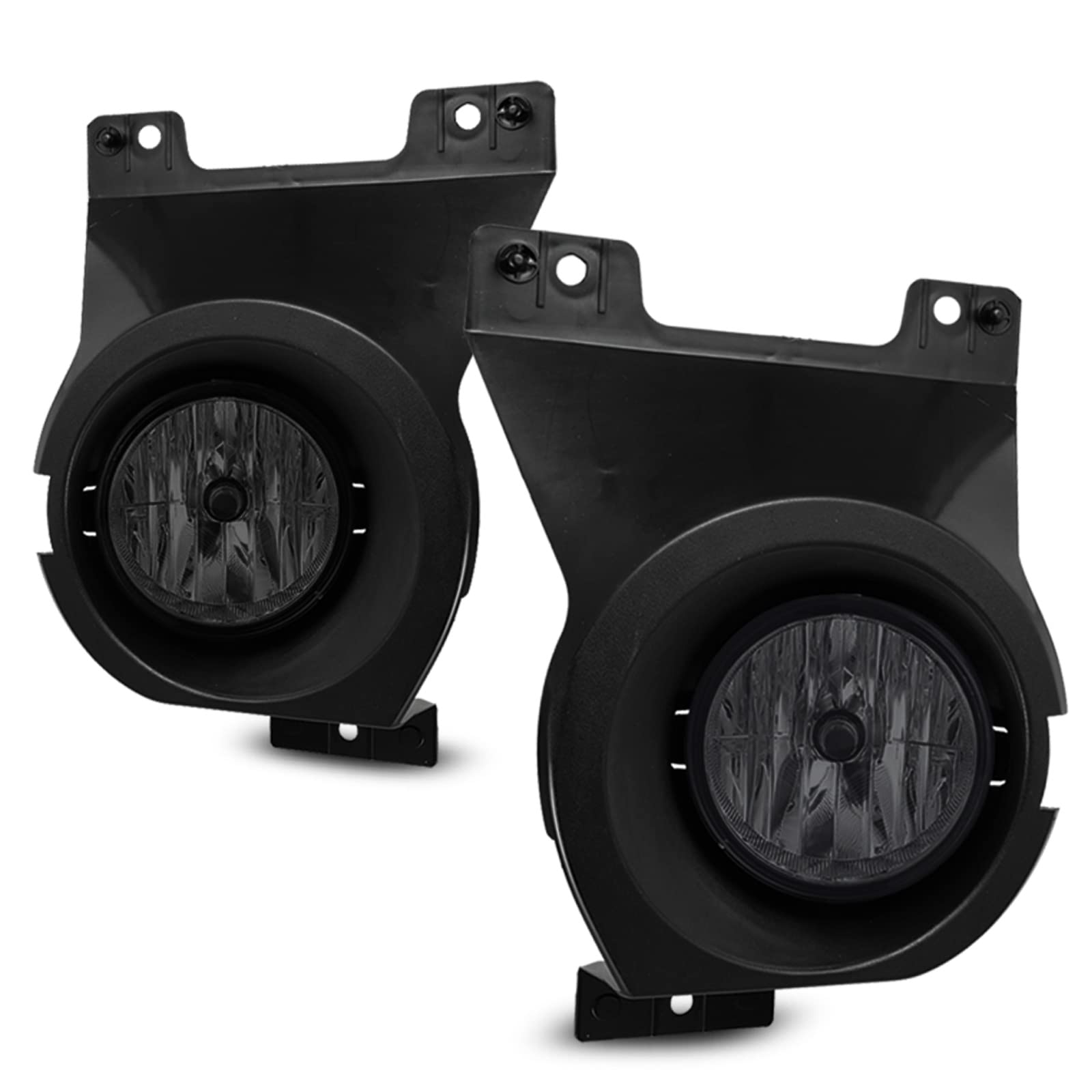 Fog Lights compatible for Ford F-150 2011 2012 2013 2014 F150 Driver Passenger Replacement Lamps Assembly Smoke