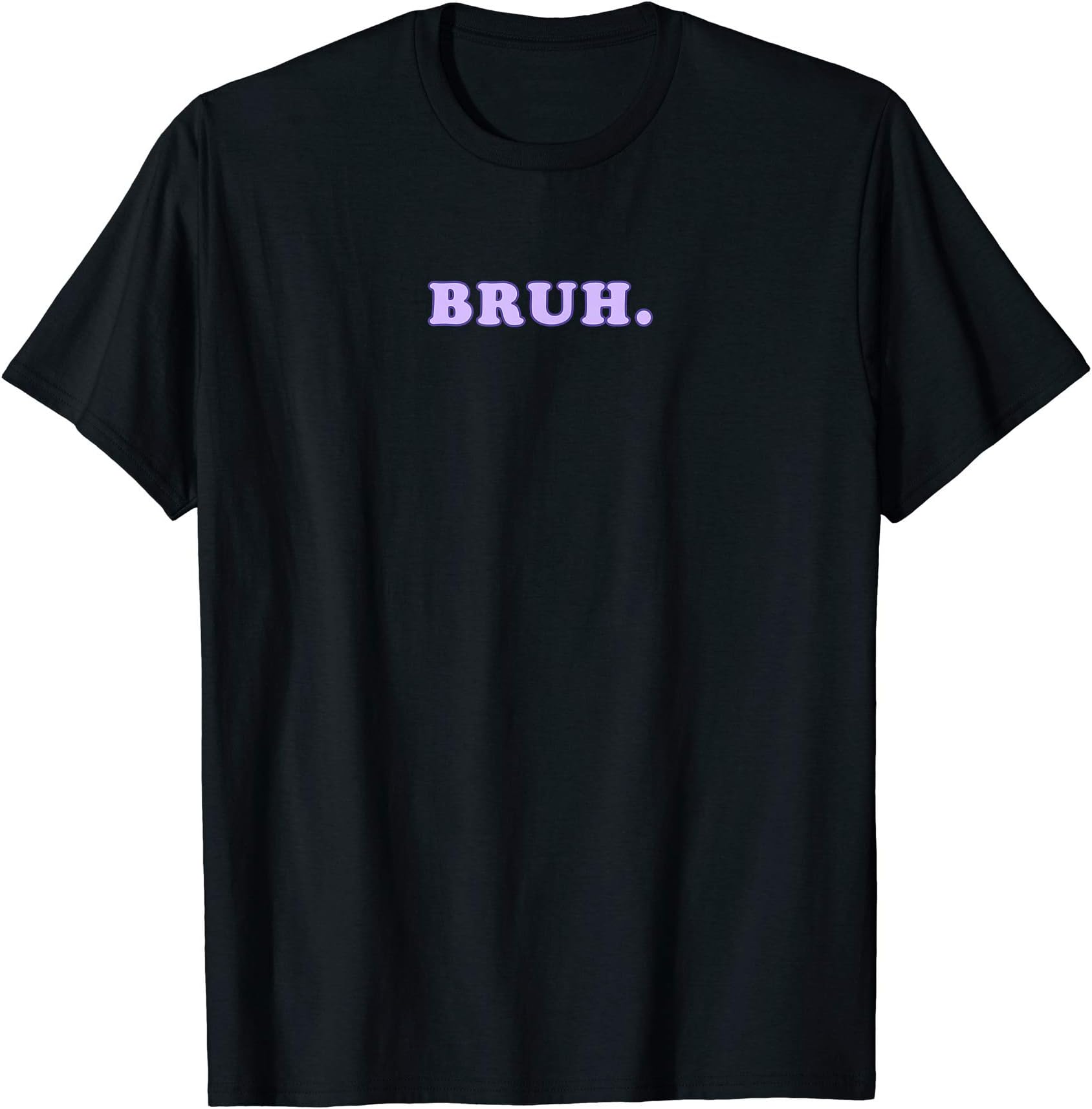 Aesthetic Bruh Trending Internet Dank Meme Slang Gen Z Teens T-Shirt