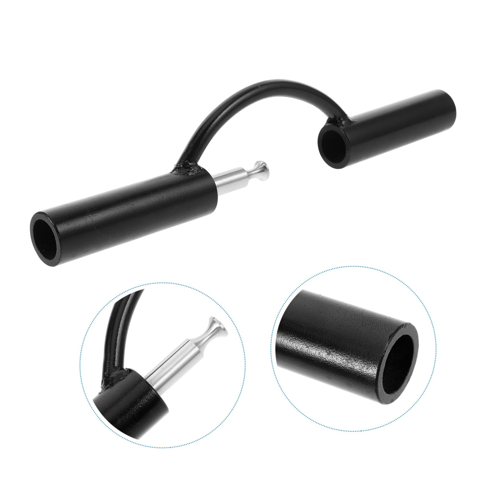 Herramienta de Reparación de Deformaciones para Saxofón W60 Metálica | Rodillo de Dos Manos, Acabado Negro, Estructura de Rodamiento Suave, Uso Sencillo