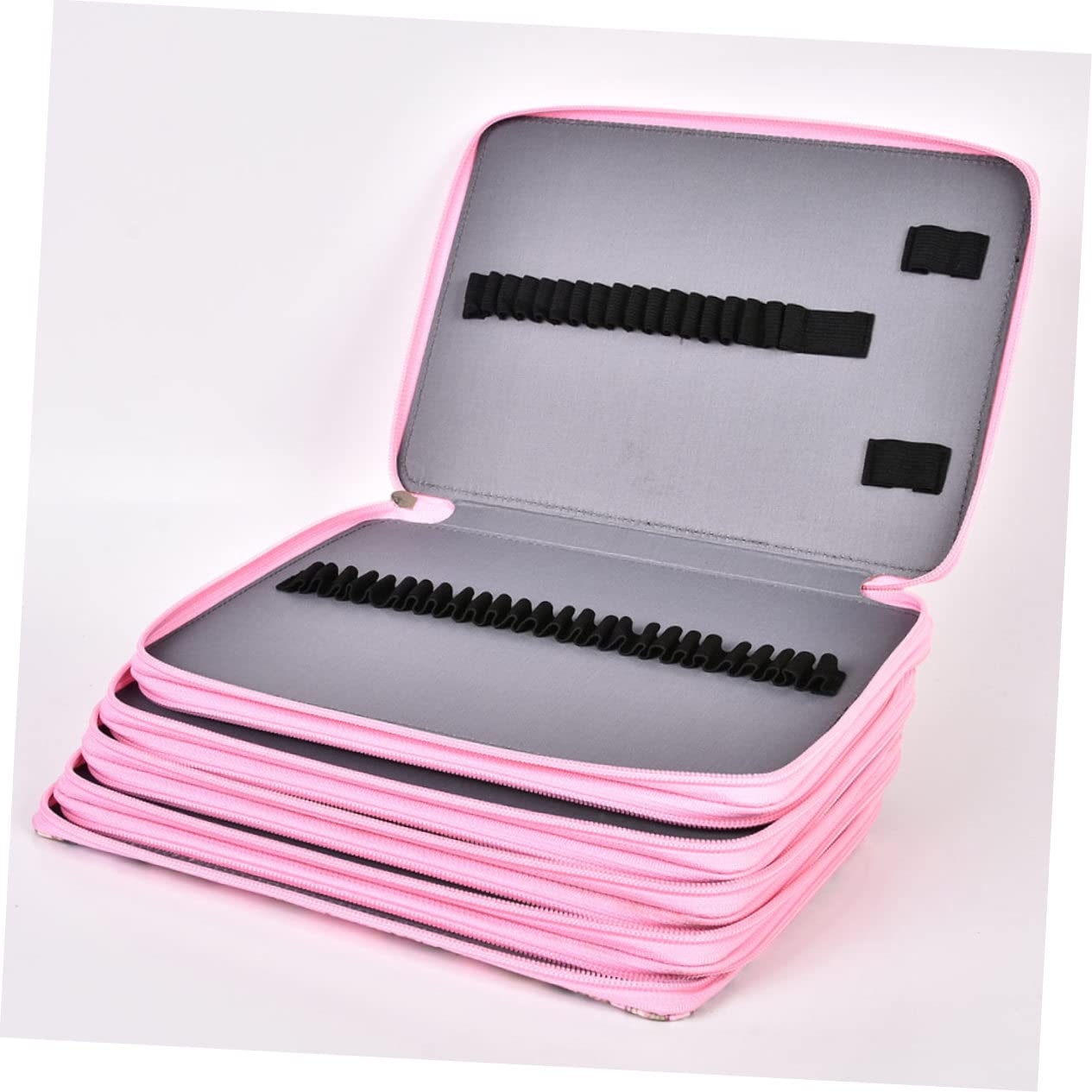 OSALADI Trousse à Crayons Emplacements Sac de Rangement Pratique Élégant pour Crayons à Dessin Capacité pour Étudiants Artistes