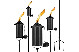 16oz Outdoor Metal Torch: Set Up the Perfect Outdoor Oasis