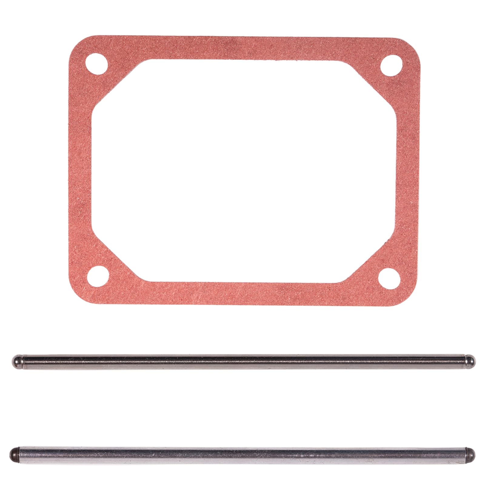 Briggs Stratton Head Gasket 273486 690971 690981 690982 with Two Push Rods Set fits the 446777 Engine 401577-0123-B1 20A114, 405777,total 3PCS.