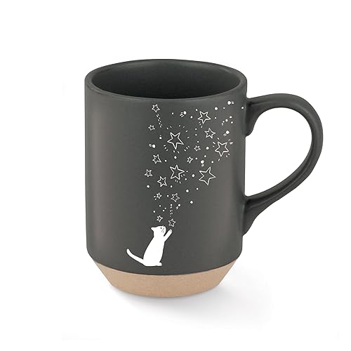 Fringe Studio CELESTIAL CAT Stoneware New York Mug, PetShop Collection (429073) - Celestial Cat