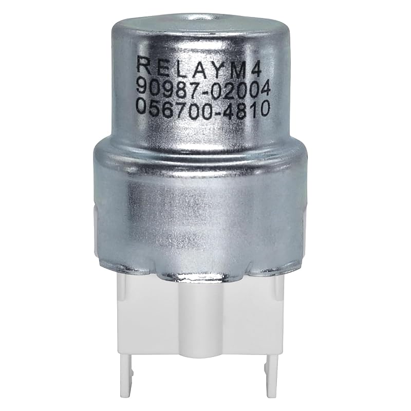Relé de potência automotivo Casalytics 12 VDC 40 A 4 pinos 90987-02004 – 1 unidade