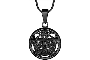 Pentagram Pentacle Wiccan Necklace - Unleash Pagan Power