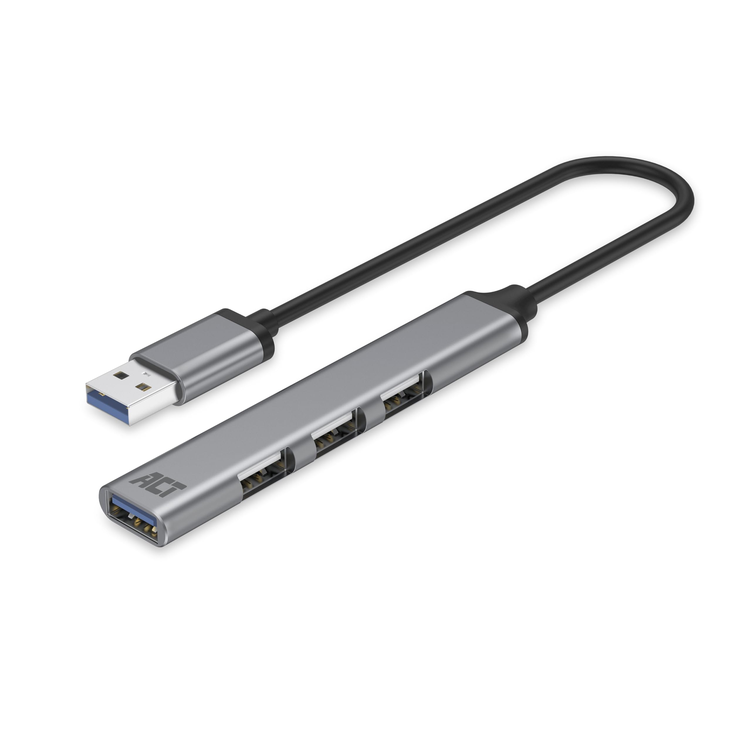 ACT AC6325 USB Hub 3.0, 4 Ports (1x USB 3.0 and 3x USB 2.0)