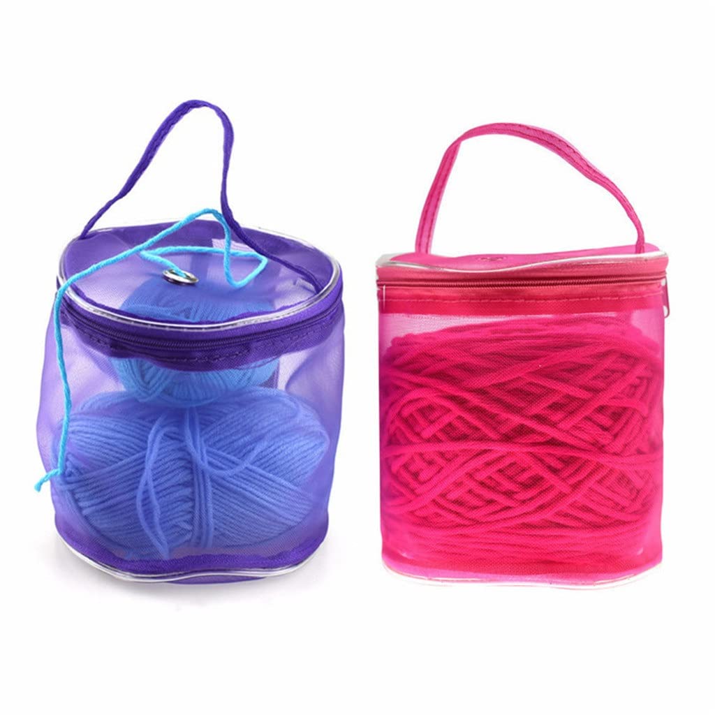 Bolsa de Almacenamiento de Hilo DIY Craft Estuche de Hilo de Nylon Organizador Cestas de Almacenamiento Herramientas de Costura Estuche de Almacenamiento de Hilo (Paquete de 3)