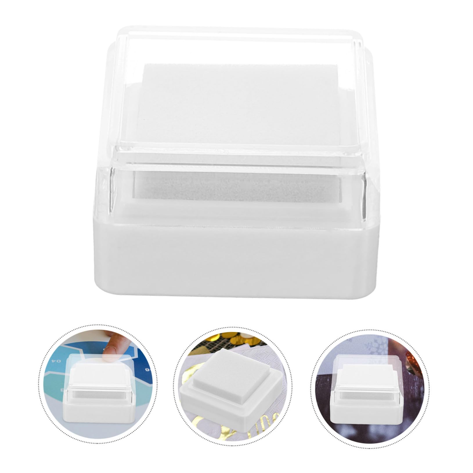 SHINEOFI 25pezzi Cuscinetti Per Timbri Tamponi Per Lavabili Per Scrapbooking e Resistente