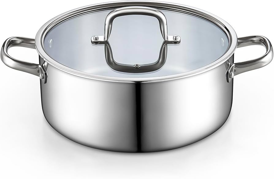 Amazon.com: Cook N Home Stainless Steel Stockpot with Lid 7 Quart Amazon.com: Cook N Home Stainless Steel Stockpot with Lid 7 Quart