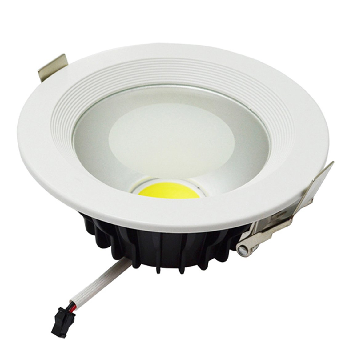 50PCS Warranty 3 Years Epistar Chip 100-110LM W Dimmable LED Down Lights COB LED Downlight 30W Recessed Ceiling — view 3