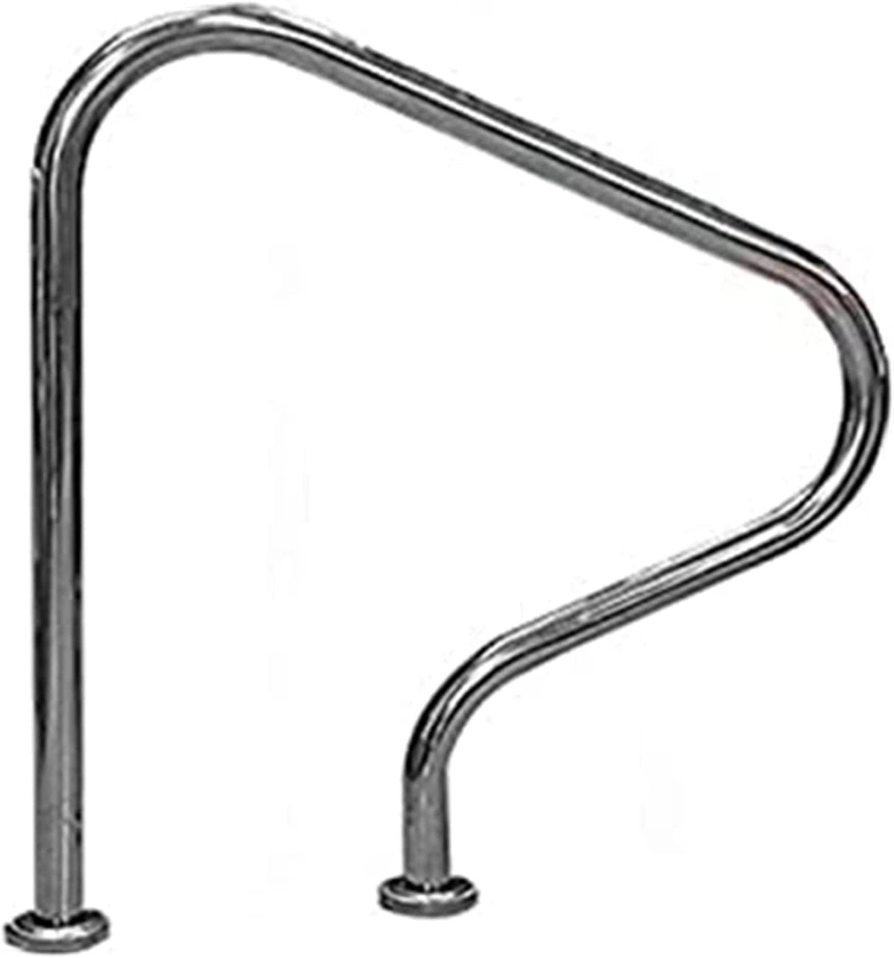Handrail de piscine anti-rouille pour éviter les glissades sur les marches d'escalier
