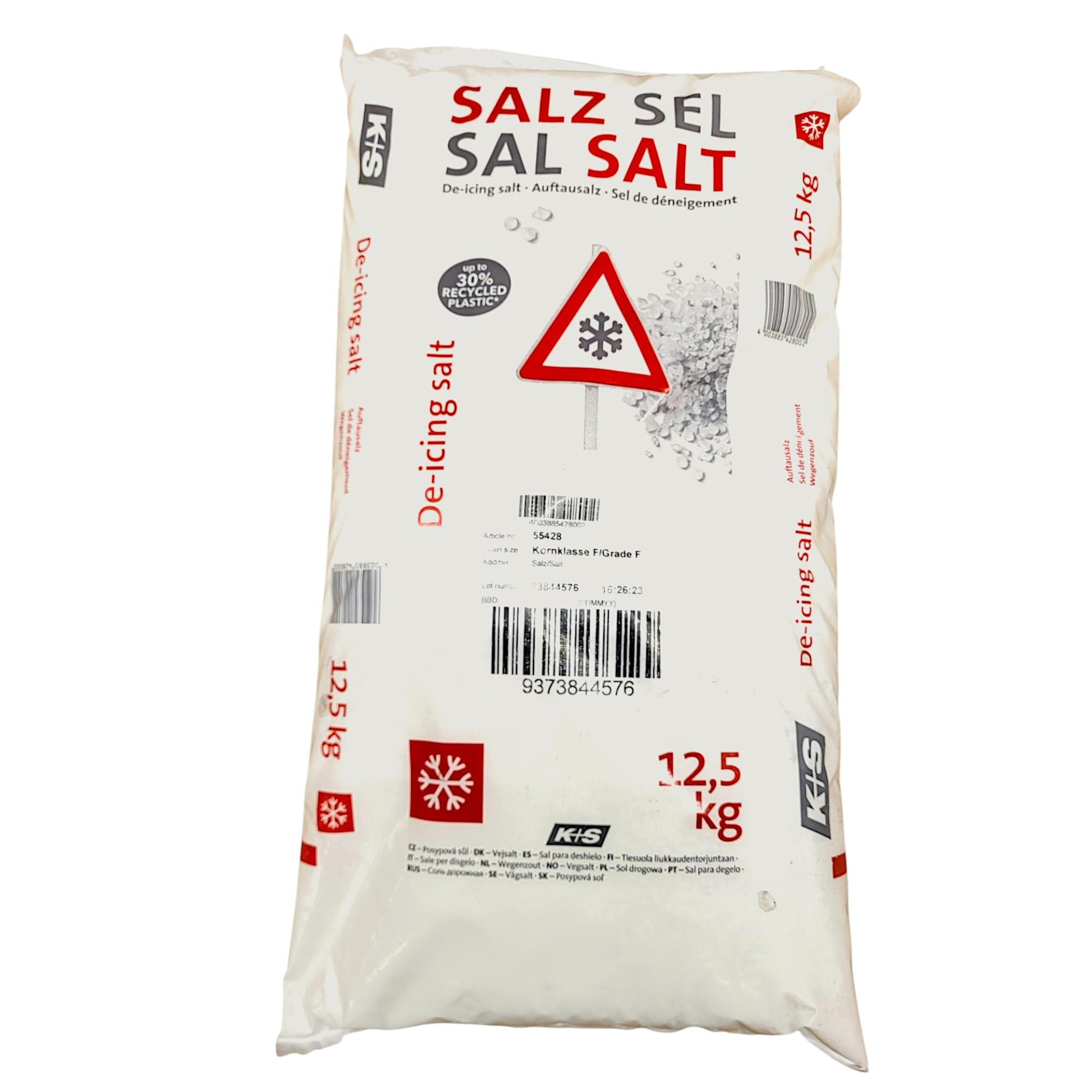 esco Auftausalz 12,5kg | Streusalz | Stein-Auftausalz | De-Icing Auftausalz MISCHUNG