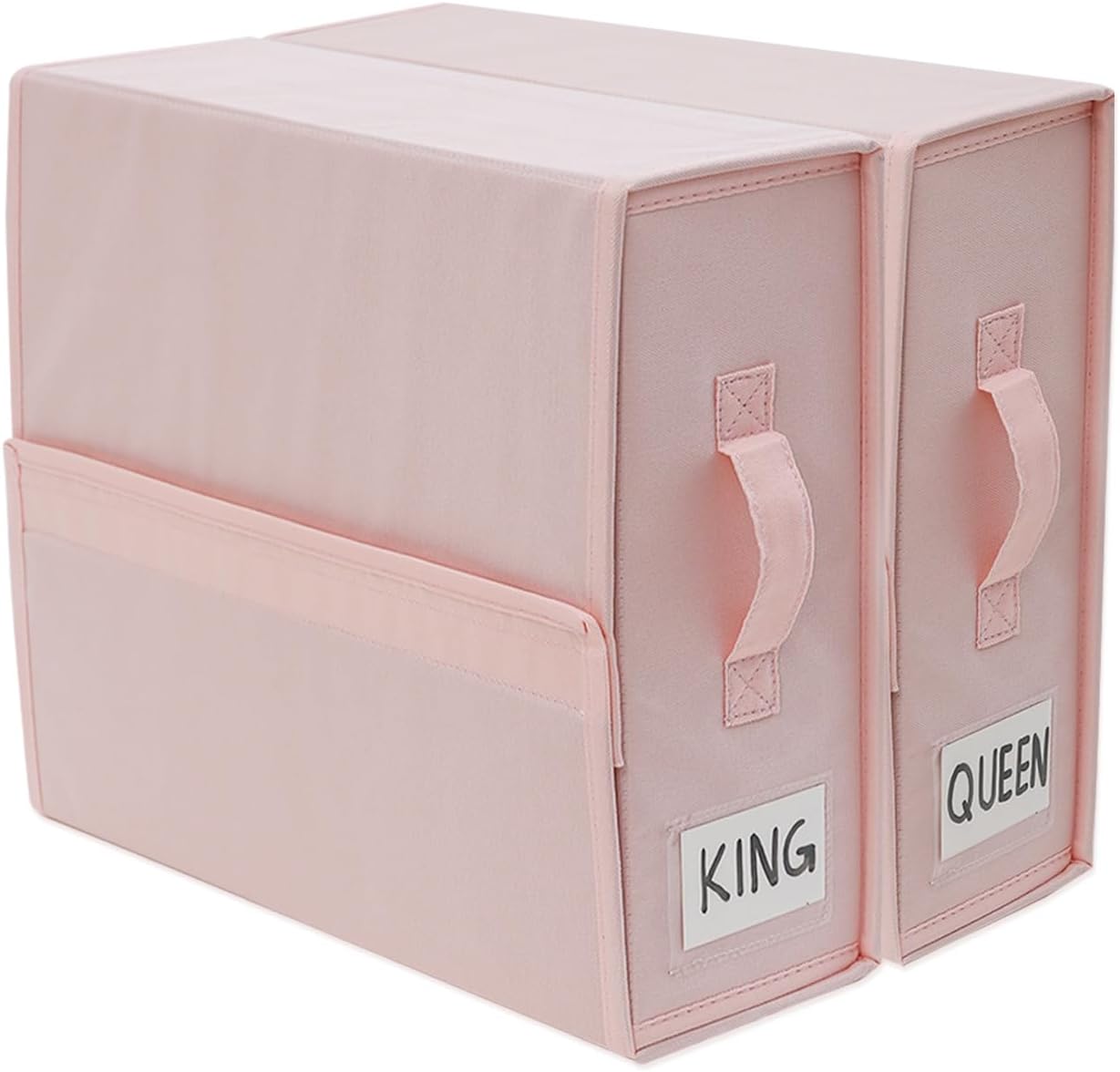 USlixury Bed Sheet Organizer Durable Sheet Organizer Made of 600D Oxford, Hook And