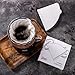 Bincoo V60 Filter Size 02,50 Count Natural Disposable Coffee Filters Paper,Pour Over Coffee Filter Paper-Coffee Filters Paper Fit for Drip Coffee Dripper (Size 02 / 50PCS)