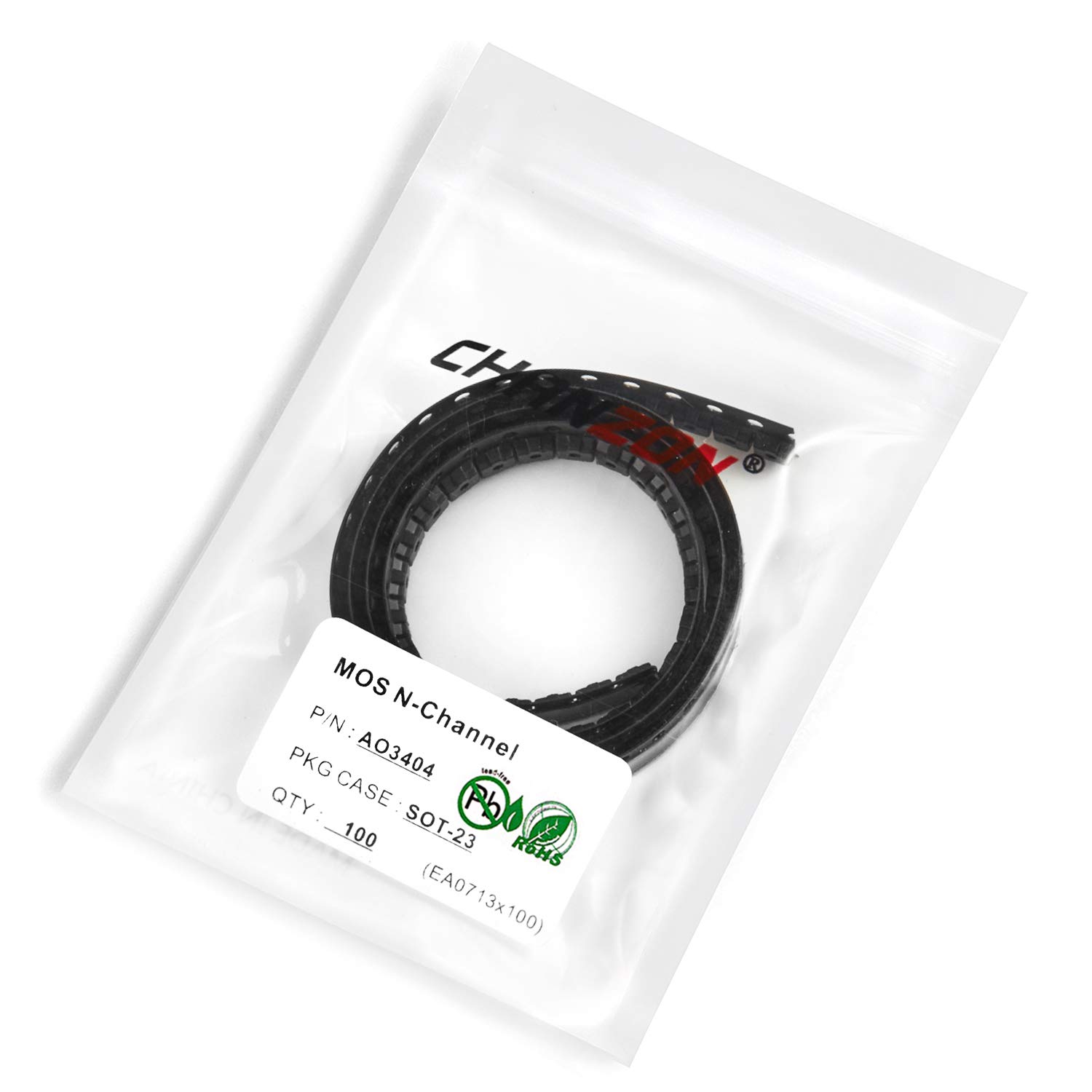 Amazon.co.jp: Chanzon MOSFETトランジスタ 100個 AO3404 SOT-23 Sic