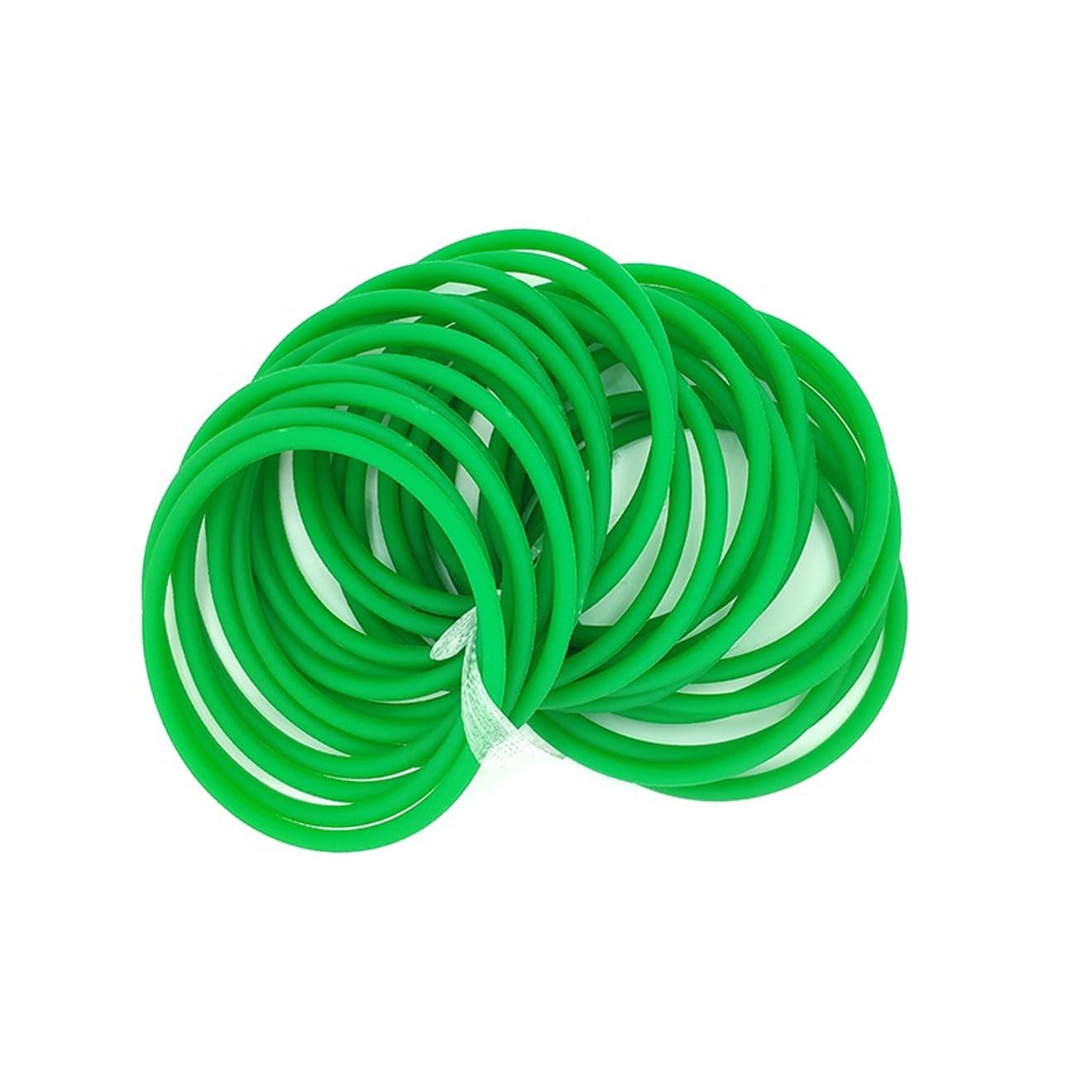 Trasmissione Industriale Cinghia Tonda In Poliuretano 4mmx10m | Verde Superficie Ruvida | Per Macchine Industriali E Trasmissioni Ricambio Macchine