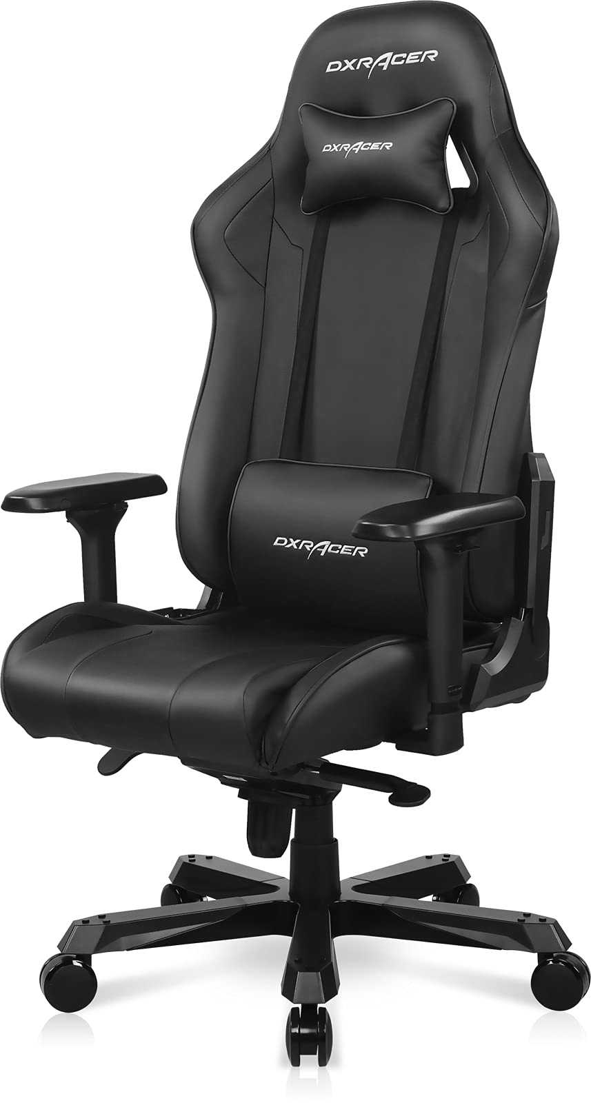 DXRacer K Series Modular Gaming Chair with Extra Wide Large Backrest, Premium Leather Racing Office 