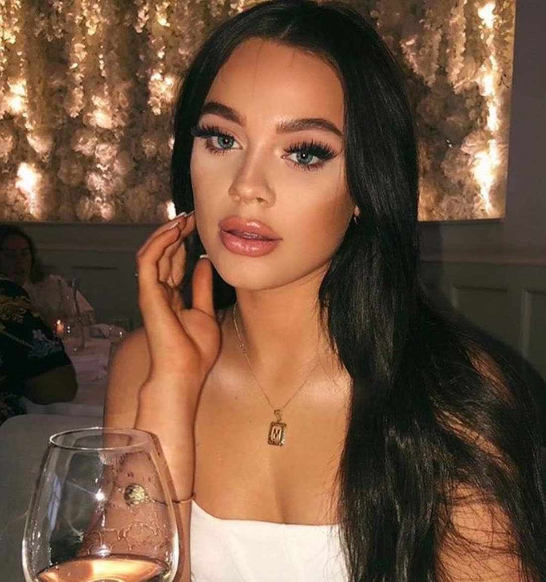 Initial Pendant Necklace 18K Gold Plated Stainless Steel Letter Necklace Personalizd Name Necklace for Women - Image 4