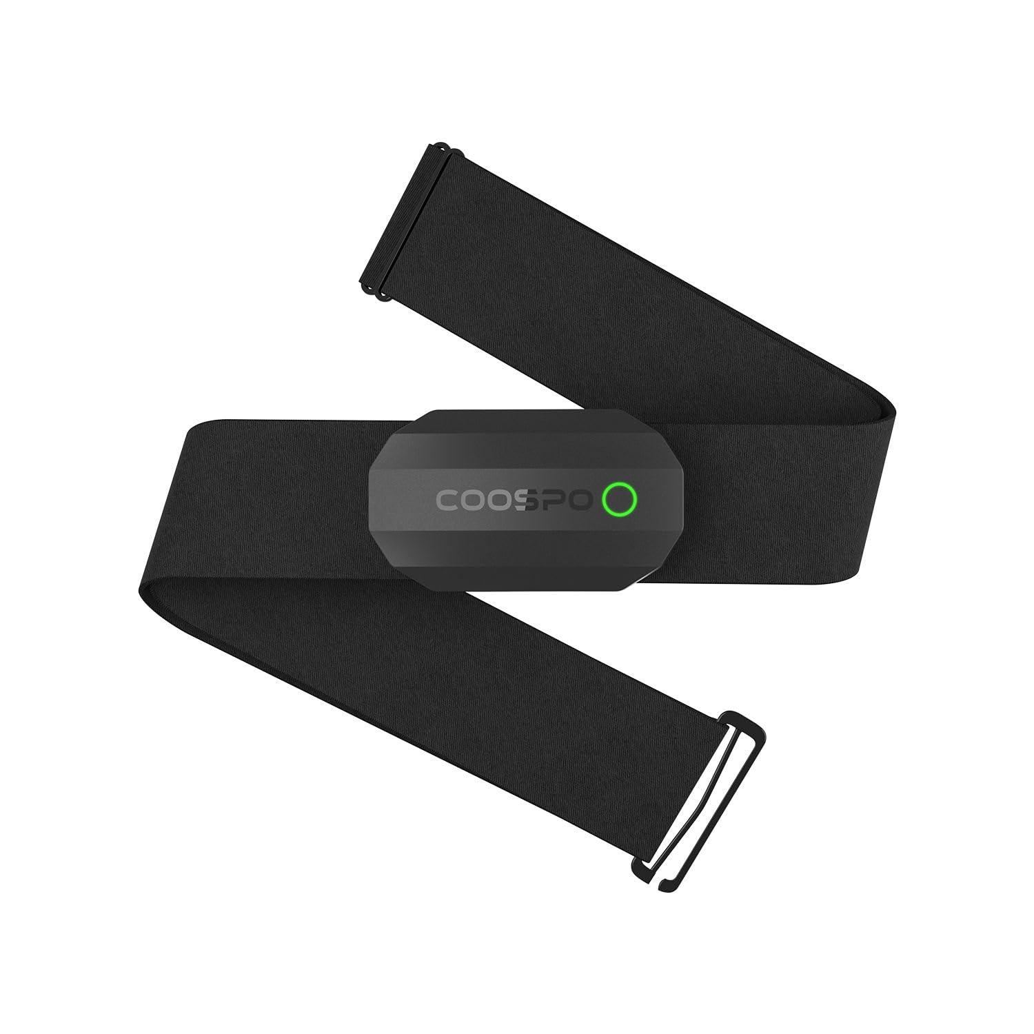 COOSPO H808S Frecuencia Cardíaca Bluetooth Banda Monitor Sensor de Frecuencia Cardíaca Deportivo Ant+ para CoospoRide, Wahoo, Adidas Run, Rouvy, Pulsoid