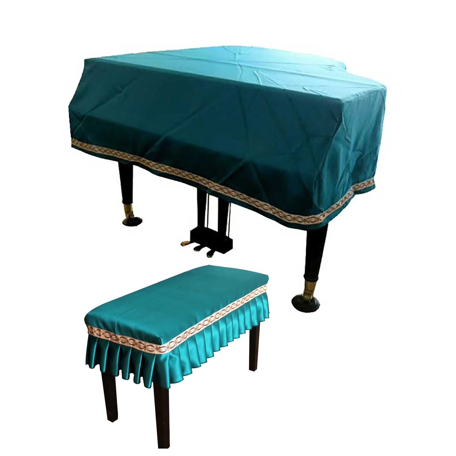Staubdichte Klavierabdeckung, Flügelabdeckung, Flügelabdeckung, Klavierabdeckung, Staubdichte Klavierabdeckung, Dreiecksabdeckung, Schützend/Double Stool Cover|Type 180