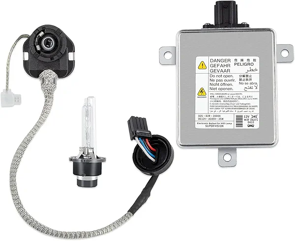 RANSOTO W3T19371 Xenon HID Headlight Ballast Compatible with Acura TL TSX ZDX MDX RDX ILX Honda Accord Odyssey Mazda 3 5 CX-5 Mitsubishi Lancer with Igniter D2S Bulb Replaces W3T16271 W3T15671