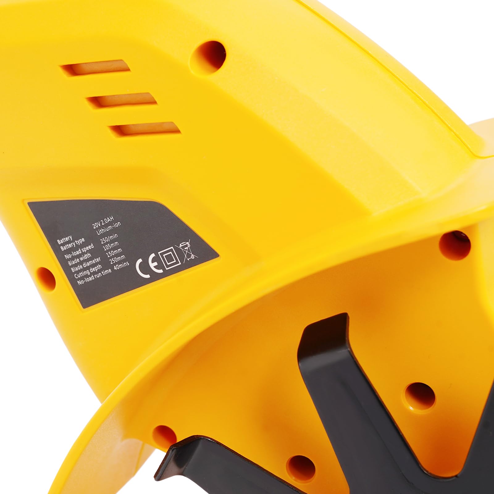 Motobineuse elettrica senza fili 250r/min rotavator Motobineuse elettrica da giardino, lunghezza regolabile 97-117 cm, per aratura, inversione, scavare