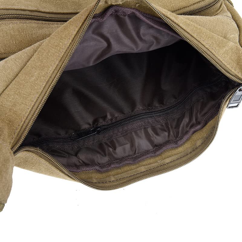 Canvas Crossbody Shoulder Bag Men Zipper Casual Travel Messenger Pack Male Shoulder Sling Working Bags Bookbag Briefcase4