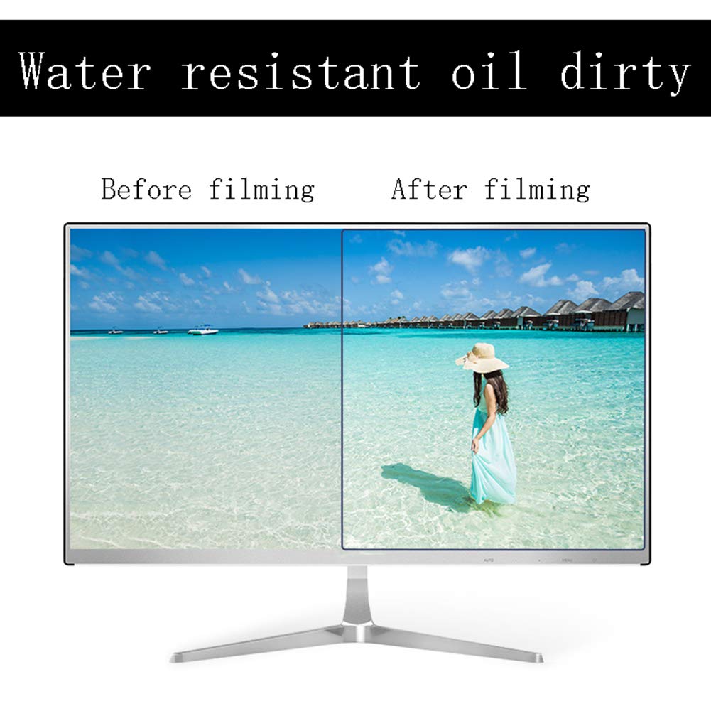 Folia chroniąca oczy przed niebieskim promieniowaniem do monitora/komputera, folia HD, odporna na zarysowania, antyodblaskowa, antybakteryjna, zmniejsza zmęczenie oczu, modele Varios, 410 x