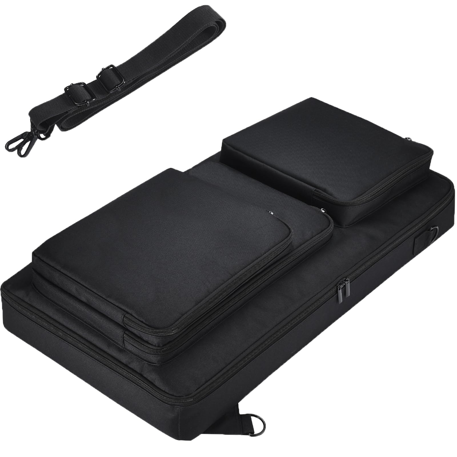 Carrying Bag for Pioneer DJ DDJ-FLX6/DDJ-SX/DDJ-SX2/DDJ-SX3 Controller, Travel Protective Case for DDJ-FLX6-GT 4-channel DJ controller, Adjustable