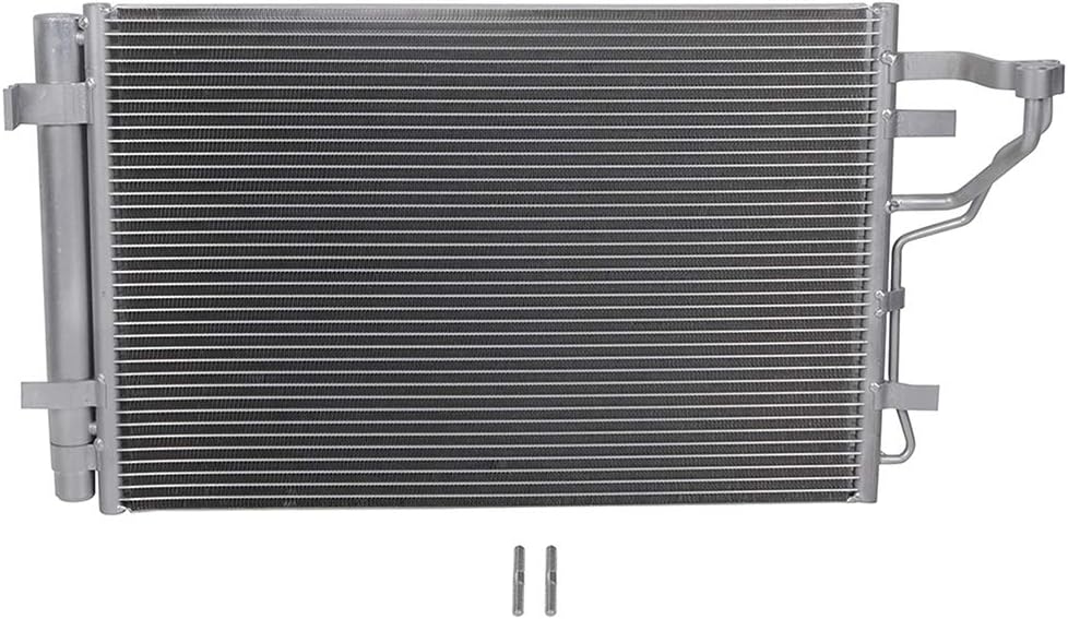 OCPTY AC Condenser Compatible with 2007-2012 for Hyundai Elantra, Replace 3591, 3591C, CN 3591PFC, CN3591PFC, 7-3591, 40248, 7013591 Condensers Air Conditioning Condenser