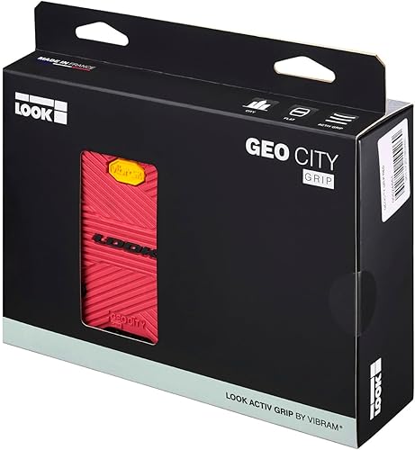Miniatura 9 de LOOK Cycle - Geo City Grip - Pedales de bicicleta BTT - Pedales planos - Seguridad antideslizante - Goma innovadora de agarre activo - Pedal de