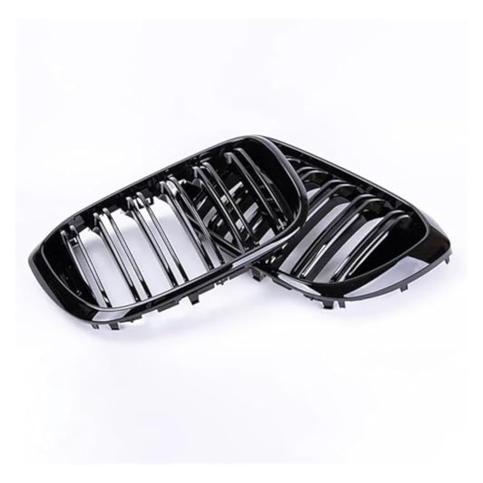 Für X3 X4 G01 G02 G08 2018 2019 2020 Auto-Frontgrill Renngrills Motorhaube Nieren-Stoßstangengitter Doppellamellengrill Vorderer Nierengrill Front Nierengrill Grills(B)