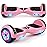 LIEAGLE Hoverboard, 6.5 Self Balancing Scooter Hover Board with Many Certified Wheels LED Lights for Kids Adults(A02 Pink)