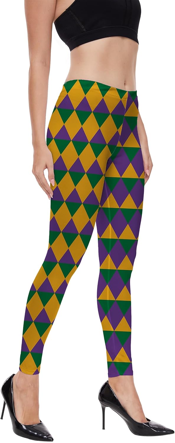 TMSD Women's Funny Graphic High Waist Skinny Leggings - Image 3