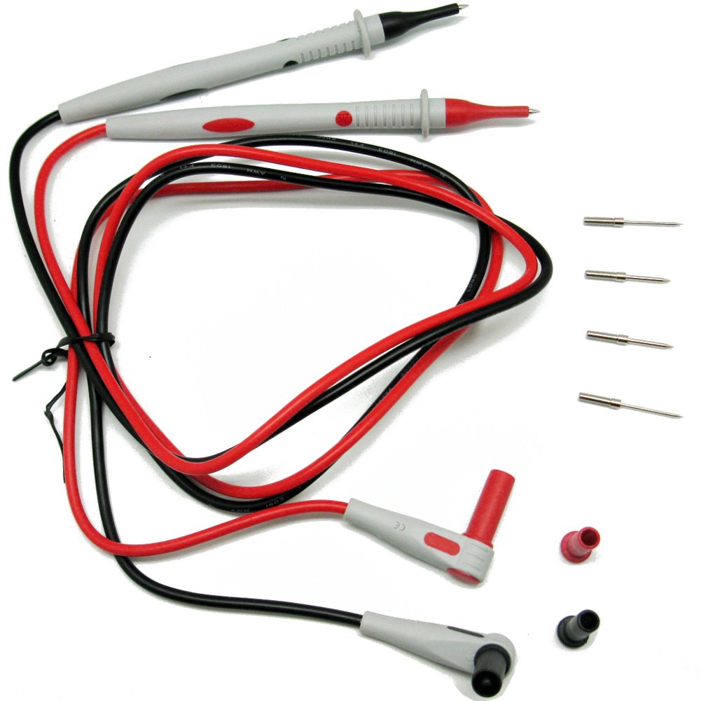 6 PZ SONDE Di Prova Multimetro Sonde Perforanti Angolate Diritte - Foto 9