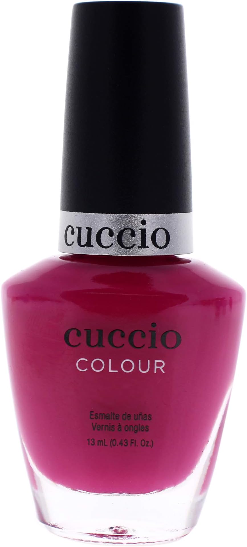 Cuccio Color Nail Polish Nail Paint, Singapore Sling.43 Ounce - Magenta Pink