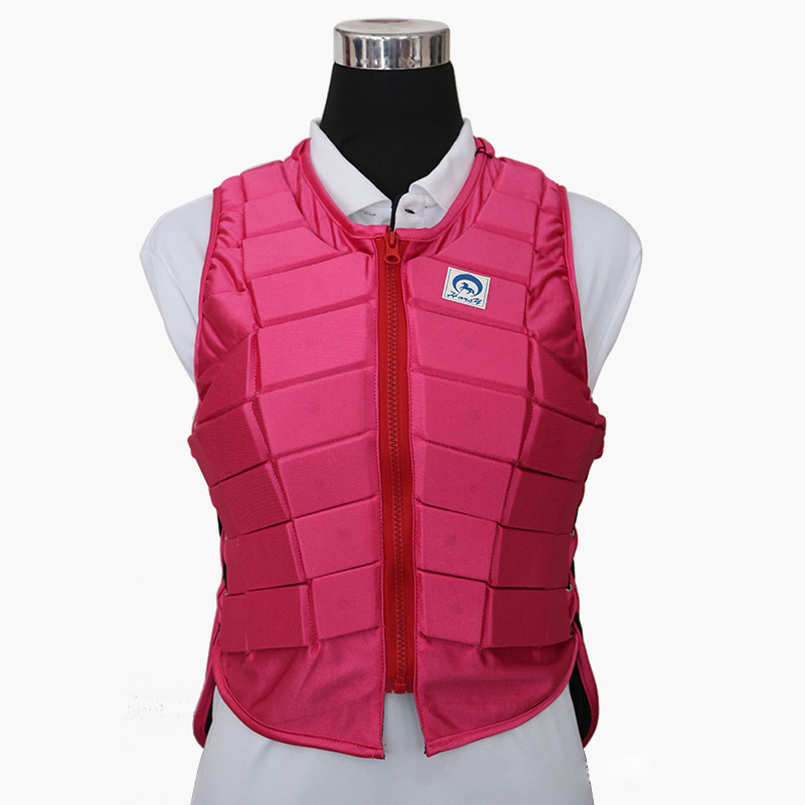 LXDZXY Horse Riding Vest,Horse Riding Training Vest,Equestrian Vest,Equestrian Safety Body ​Protector,Horse Riding Safety Vest For Kids Adult(CS-XXL)