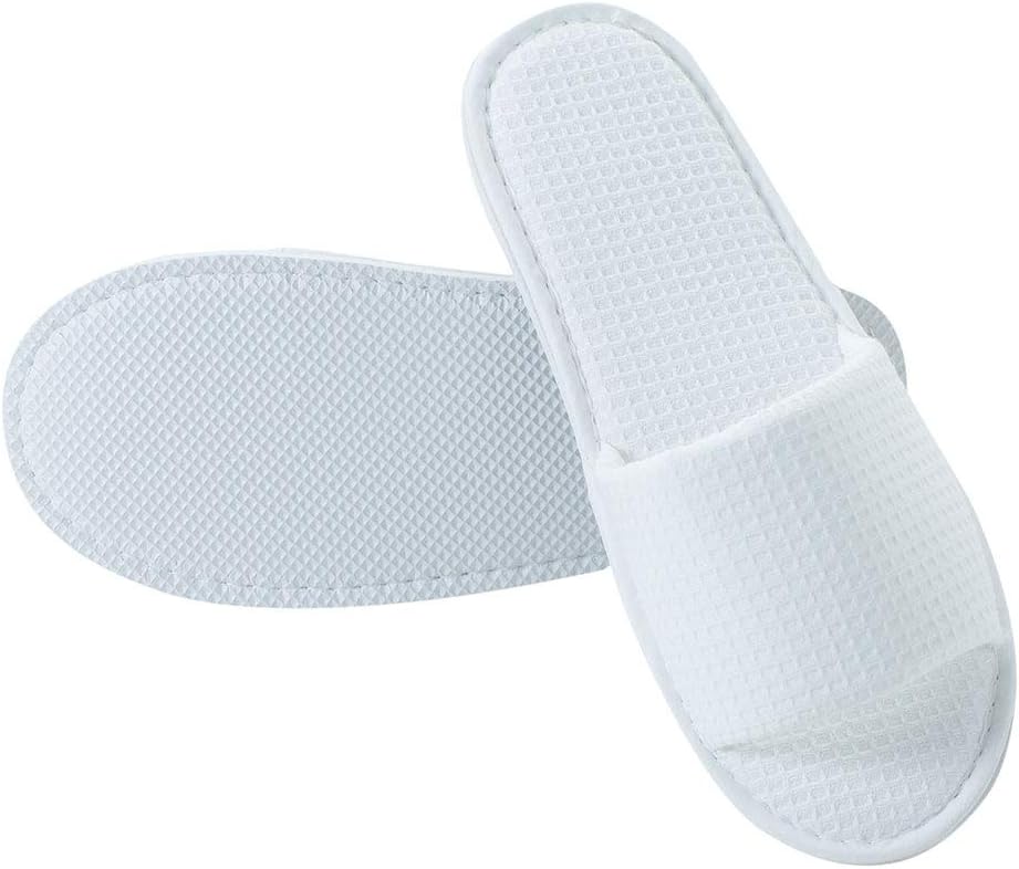 Florida Cottons Waffle Weave Slipper Open Toe 1 pairs Wholesale