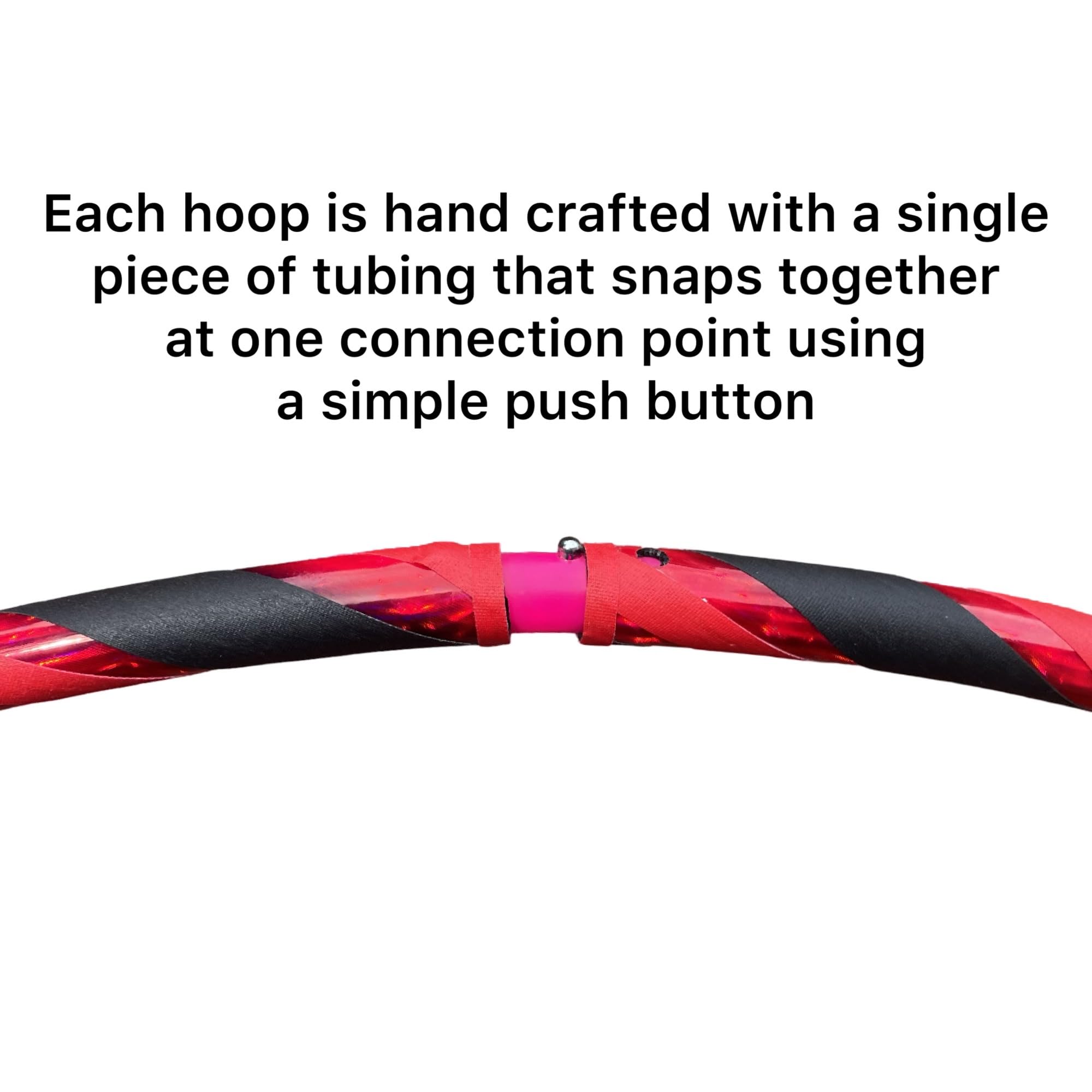 36" Dance Hula Hoop | Made in The USA | Lighter Weight at 11 oz - Image 3