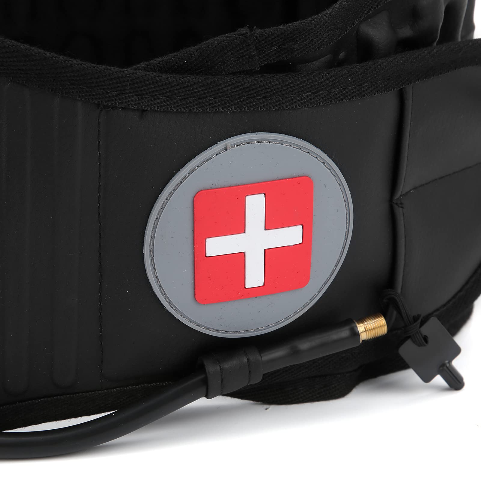 01 Ceinture de Soutien Lombaire, Ceinture Dorsale de décompression réduisant la Pression discale Ceinture de Soutien Dorsal Gonflable de Taille réglable pour Le Soutien Lombaire pour Hommes et