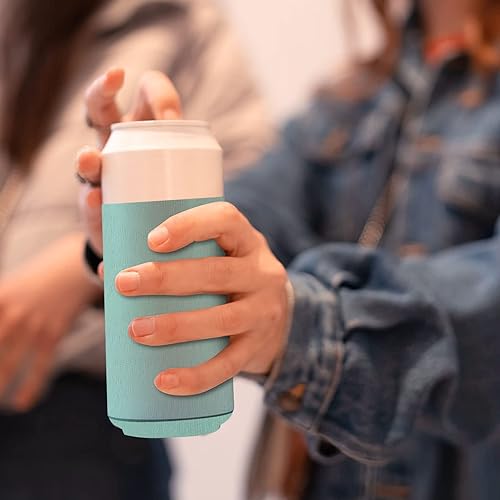 Miniatura 6 de Funda delgada personalizada para enfriadores de cerveza de 1 a 150 piezas, soporte aislado personalizado para latas de bebidas con imagen, logotipo,