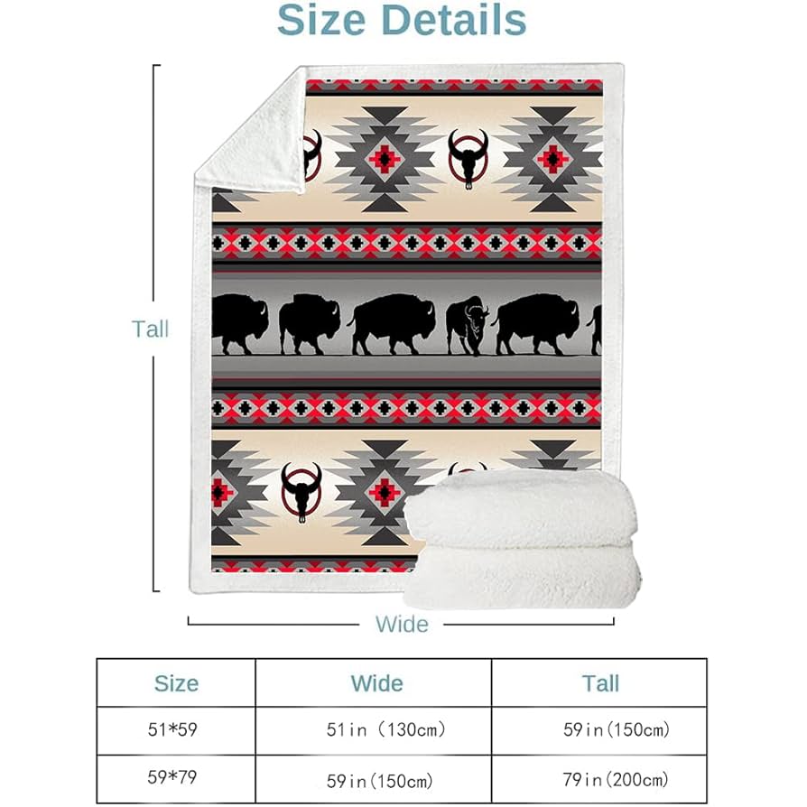 Amazon.com: MAHOME Southwest Native American Throw Blanket