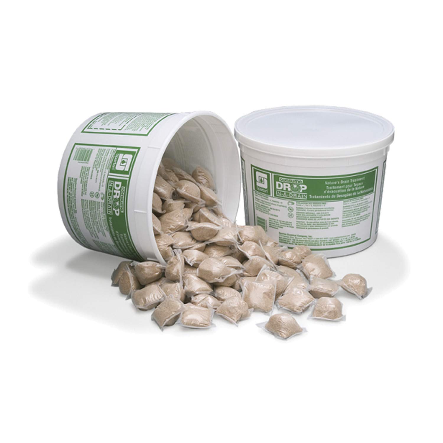 CO Consume Drain Cleaner 168 Packets Tan, 2 CT