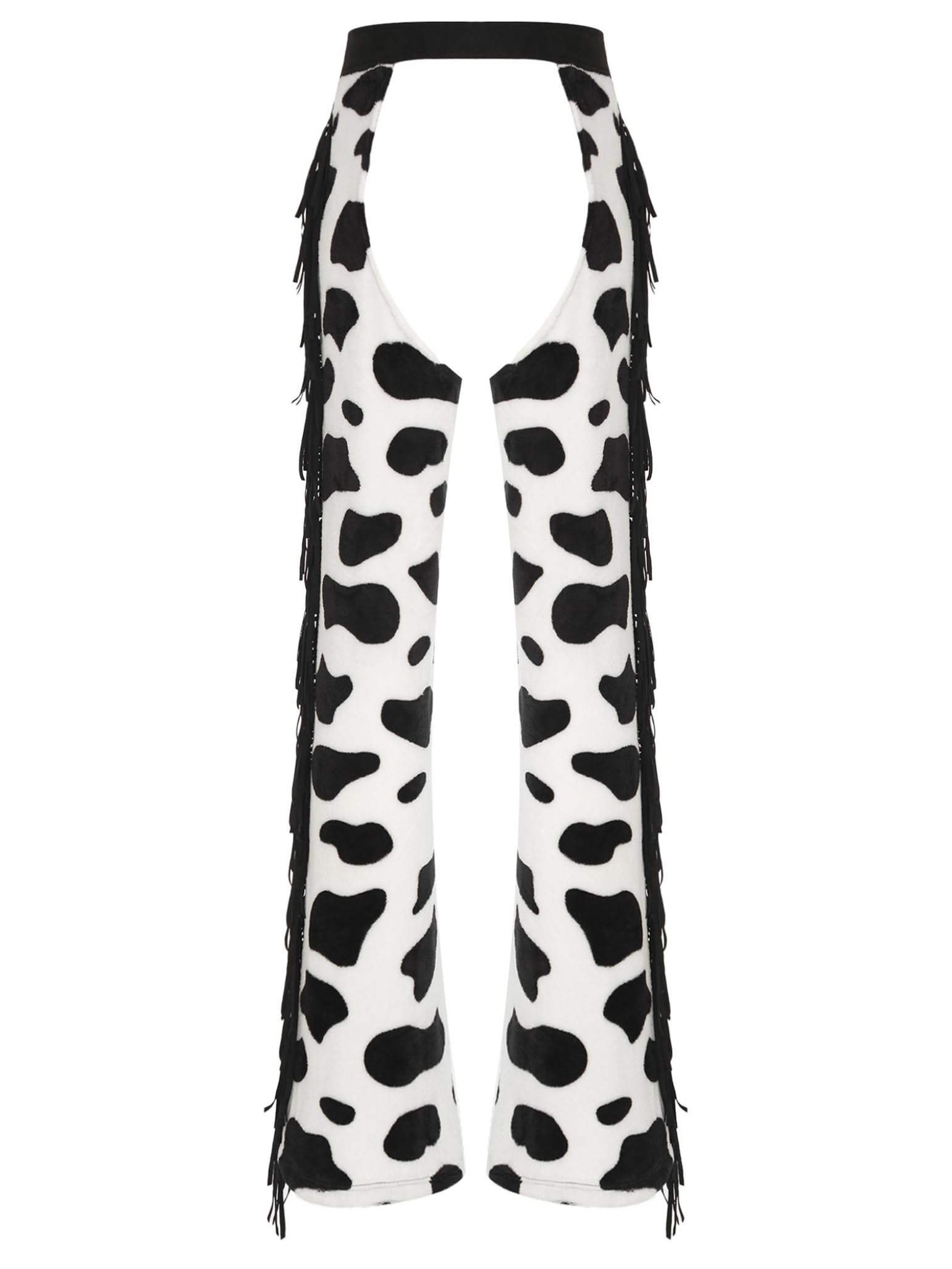Donna Costume Mucca Cowgirl Pantaloni Travestimento Cowboy West Pantaloni Disco Danza Jazz Cosplay Halloween Carnevale Club Abbigliamento