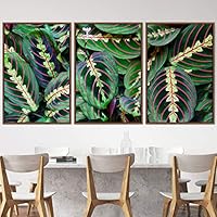 3 Piece Framed Canvas Wall Art Abstract Industrial Modern Art Multicolor Patterns Canvas Prints Home Artwork Decoration for Living Room,Bedroom - 16