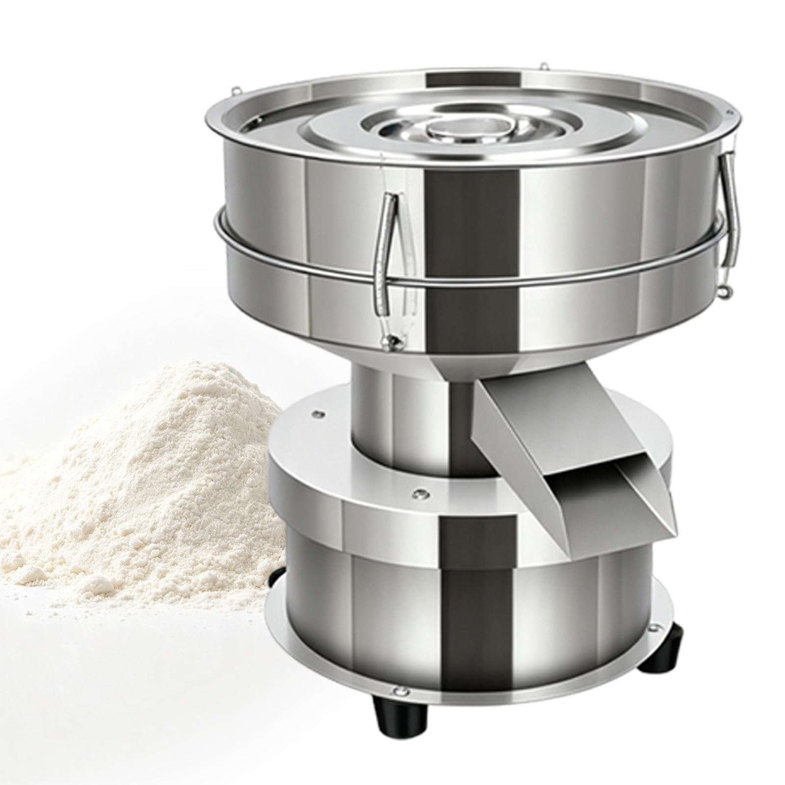 Tamiz Eléctrico para Harina de Acero INOX Pro Pasteles