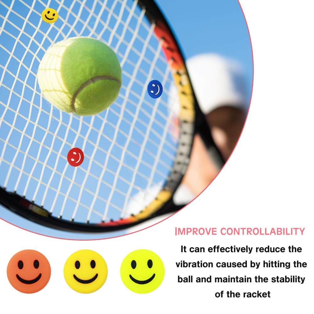 KASESSS 8 stuks tennisdempers, siliconen dempers