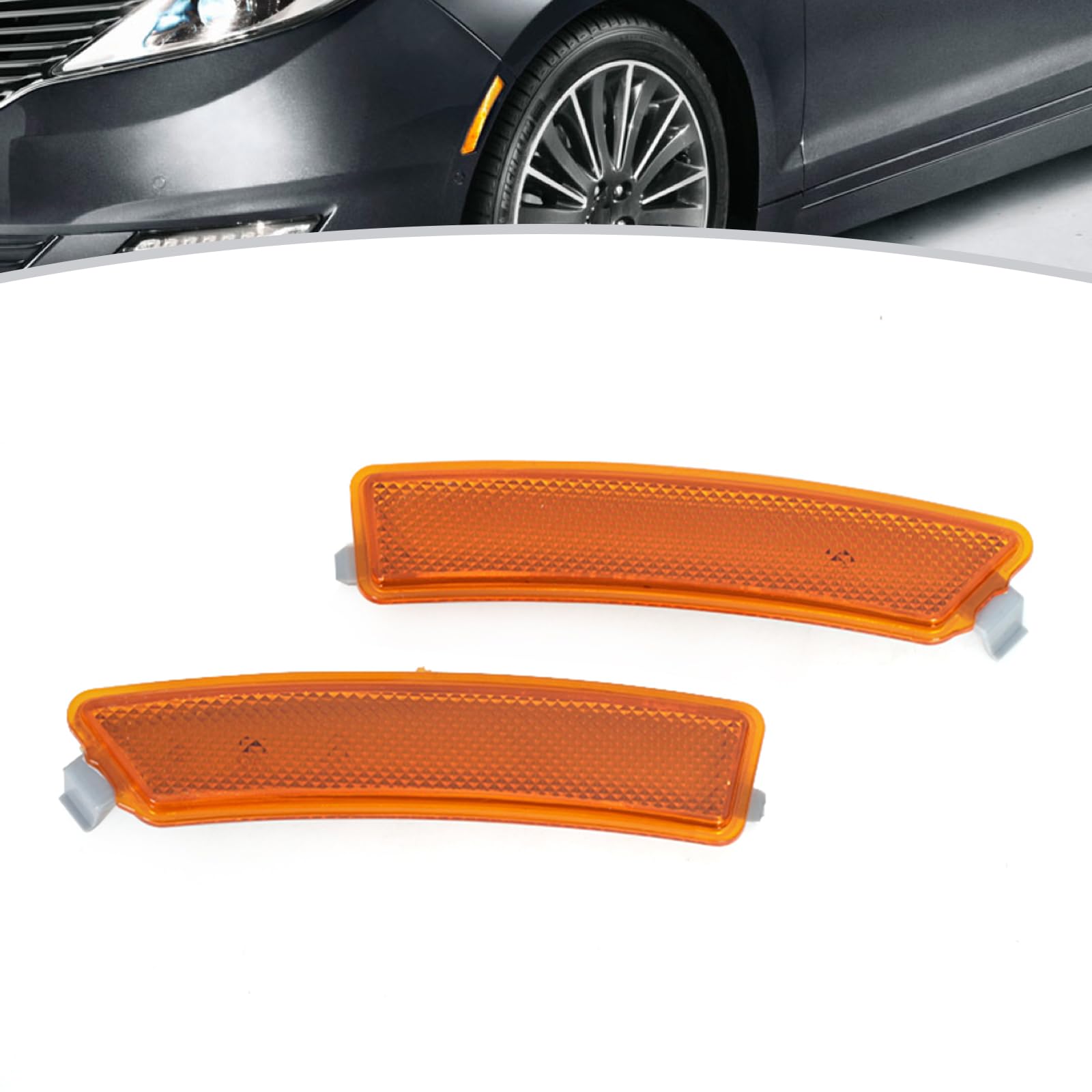 Amazon.com: JESYMBX For Lincoln MKZ 2013 2014 2015 2016 Front