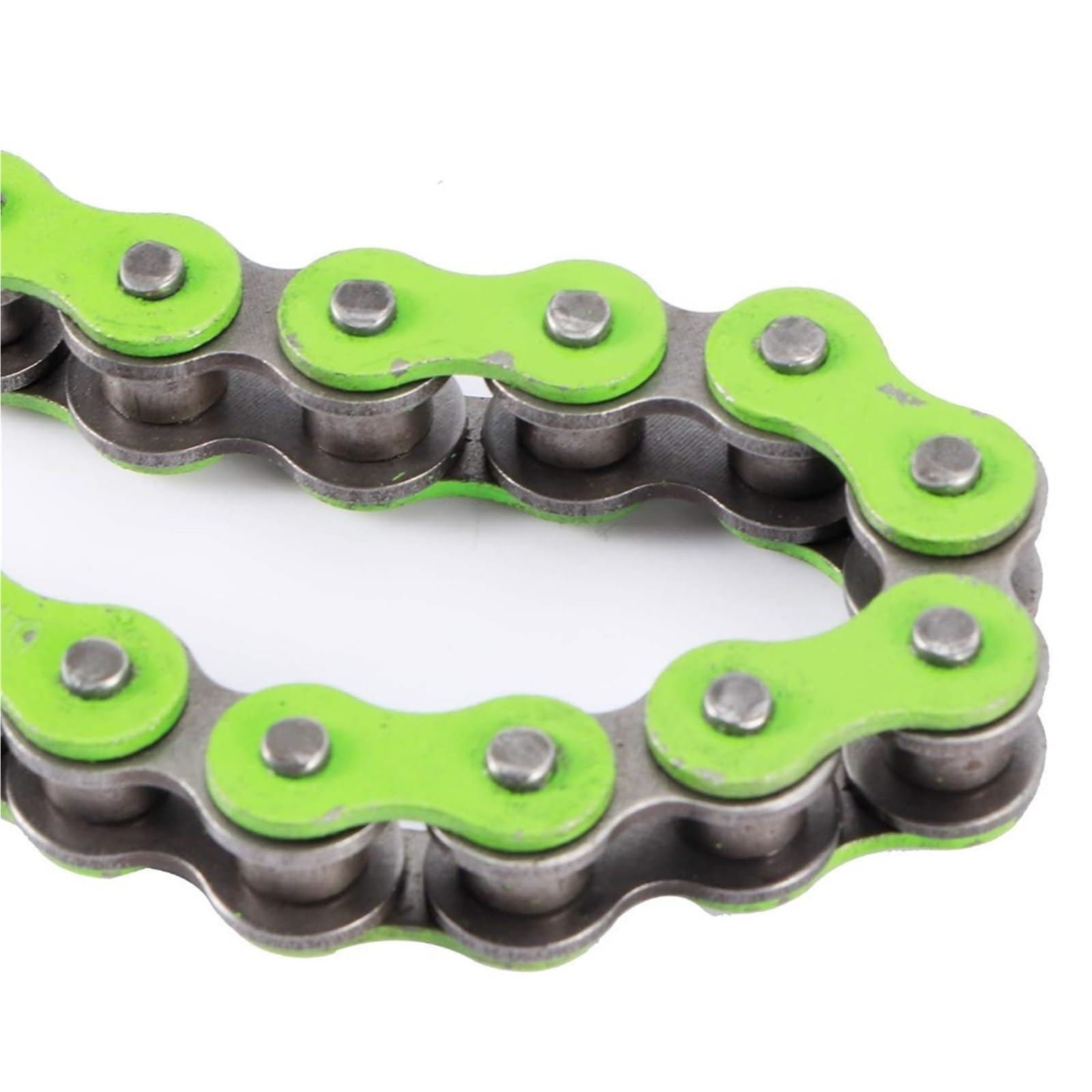 Catena di trasmissione per moto verde 428 108 maglie, parti adatte per Honda, Kawasaki, Yam&aha, 125cc~250cc SSR, ATV e Dirt Catena di trasmissione