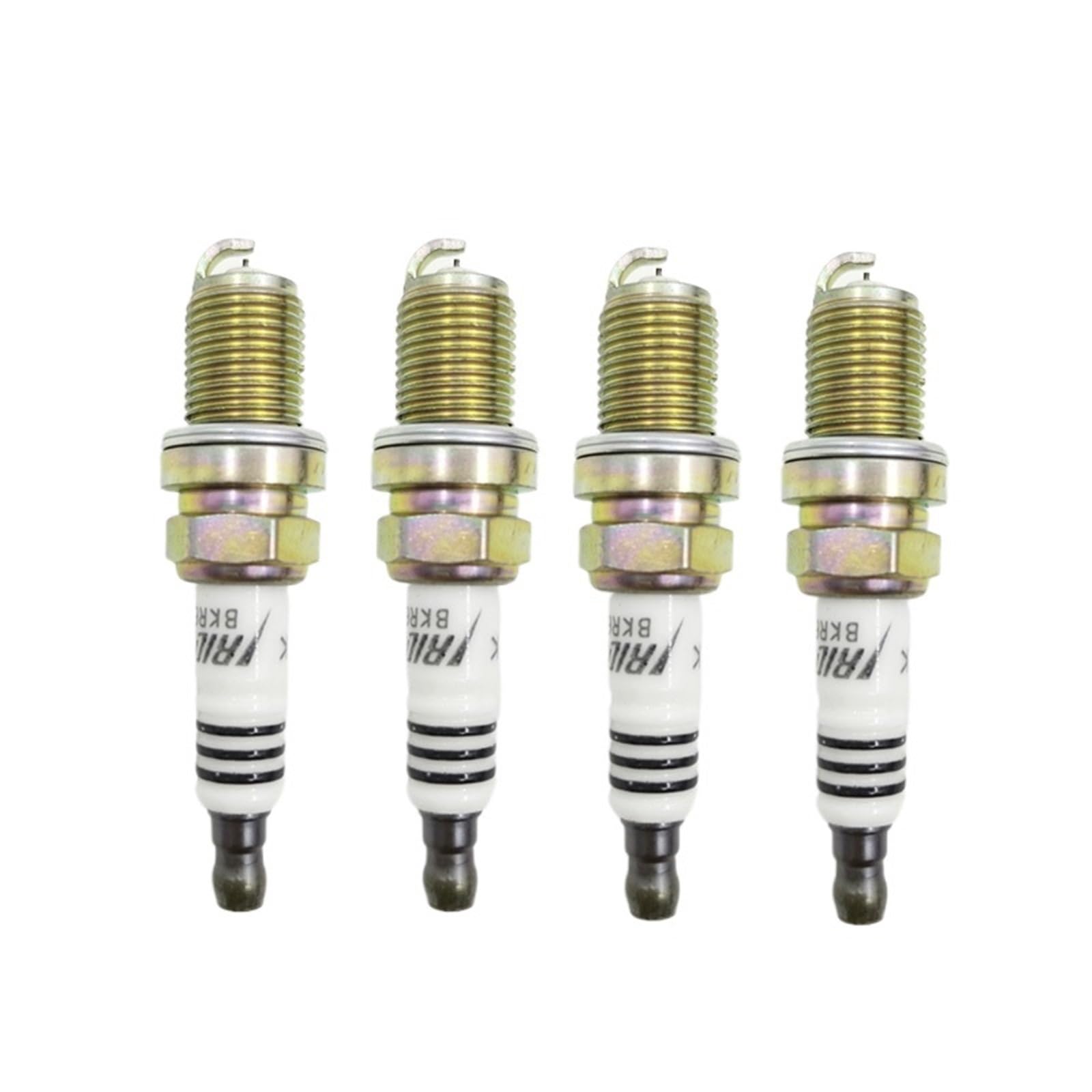 4 pz/Lotto Candela di accensione per Auto BKR6EIX 6418 Candela di accensione, per Volvo, per Audi, per Suzuki BKR6EIX-6418 Accessori per Auto